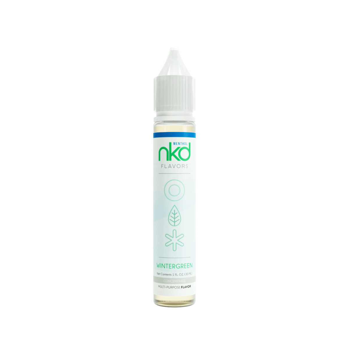 NKD Flavor Concentrate 30mL Winter Green Bottle