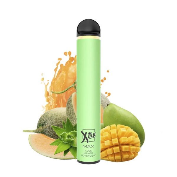 XTRA MAX Disposable Device | 2500 Puffs | 7mL Aloe Mango Honeydew