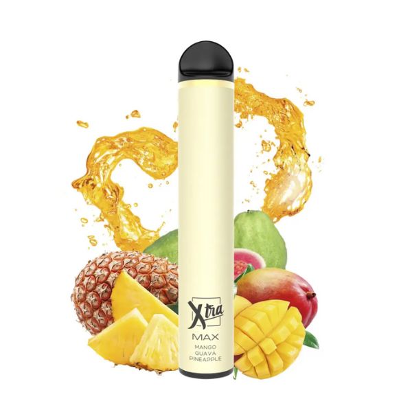 XTRA MAX Disposable Device | 2500 Puffs | 7mL Mango Guava Pineapple