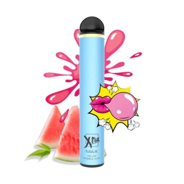 XTRA MAX Disposable Device | 2500 Puffs | 7mL Melon Bubblegum