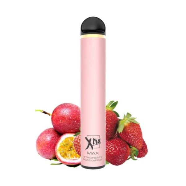 XTRA MAX Disposable Device | 2500 Puffs | 7mL Strawberry Passionfruit